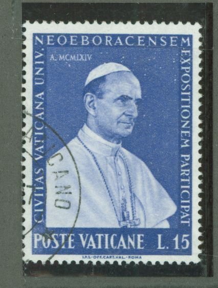 Vatican City #383 Used Single