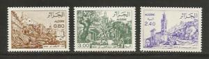 Algeria MNH sc# 687-9 Mosques 2014CV $4.00