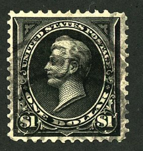 U.S. #276a USED TINY THIN