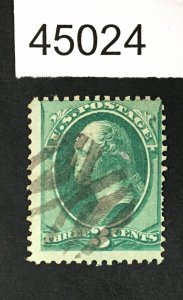 US STAMPS # 207 USED LOT #45024