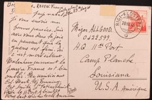 DM)1948, HELVETIA, POSTCARD SENT TO U.S.A, WITH LANDSCAPE STAMP, CHURCH OF