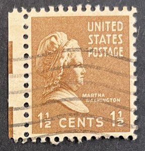 US #805 Used F/VF -1.5c Martha Washington 1938 [B11.7.2]