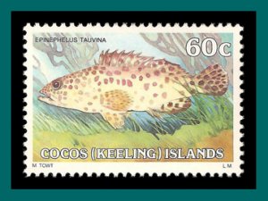 Cocos 1980 Greasy Grouper, MNH #48,SG45a