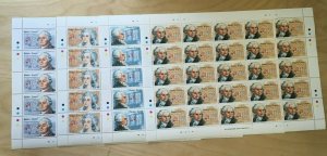 FULL SHEETS Sierra Leone 1989 1064-7 - French Rev. Bicent. - Set of Sheets - MNH