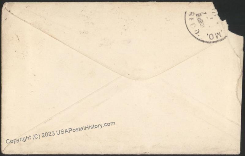 USA 1885 Herington Kansas Cover 111629