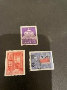 Sweden sc 720-722 u