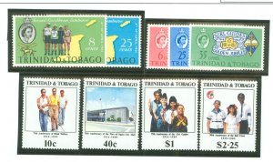 Trinidad & Tobago #103-104/113-115/493- Mint (NH) Single (Complete Set) (Scouts)