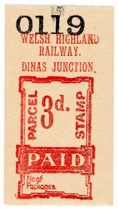 (I.B) Welsh Highland Railway : Parcel 3d (Dinas Junction)