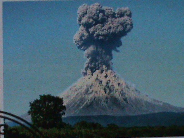 ​TOGO- 2021- WORLD FAMOUS BEAUTIFUL VOLCANOS CTO SHEET VF LAST ONE FANCY CANCEL