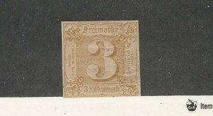 Thurn Taxis Germany, Postage Stamp, #20 Mint Hinged, 1863, JFZ