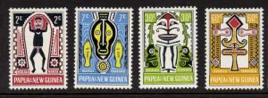 Papua New Guinea 221-4 MNH Art, Myths of Elema People