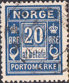 Norway #J5 Used