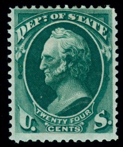 MOMEN: US STAMPS #O65 OFFICIAL MINT OG H CAT. $550