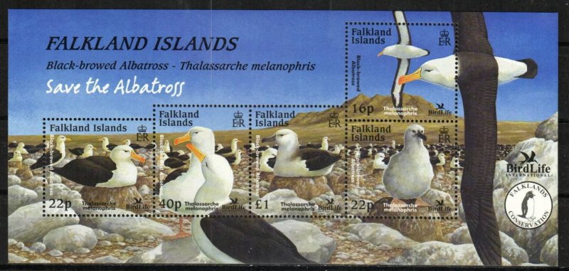 Falkland Islands Stamp 846  - Black browed albatross