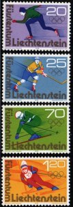 Liechtenstein # 576 - 579 MNH