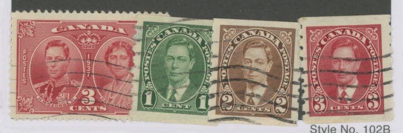 Canada #218-21 Used Multiple