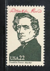 2217e * FRANKLIN PIERCE ** President 1853-1857 ** U.S, Postage Stamp MNH