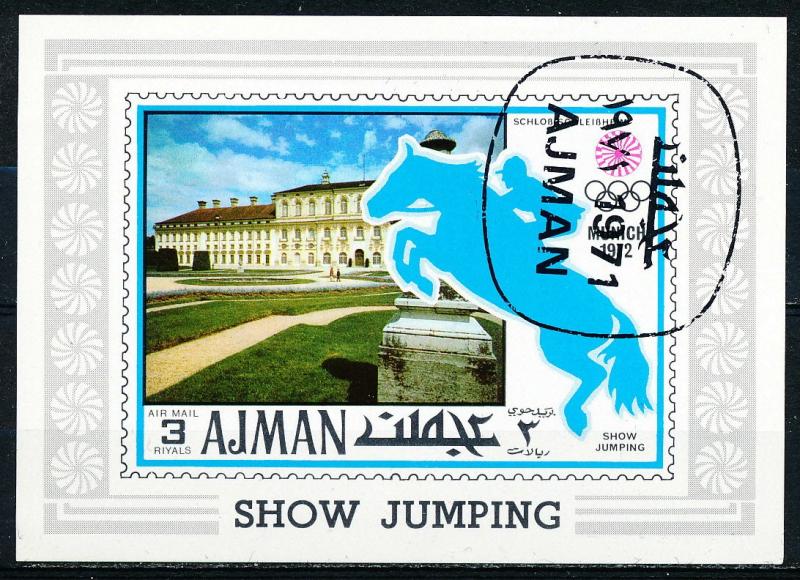 Ajman Mi745 Souvenir Sheet CTO