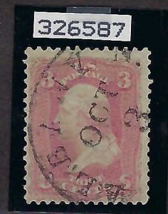 US Scott #64 Used VF with PF Cert 1998 Tiny tear lower right