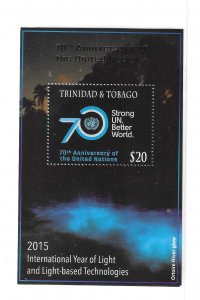 Trinidad & Tobago 2015 70th anniversary of United Nations S/S MNH C15