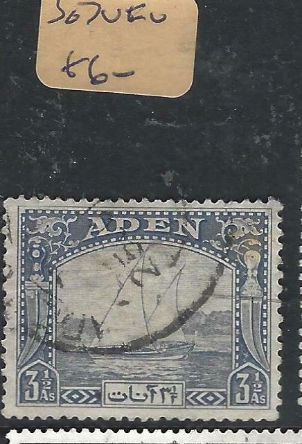 ADEN  (PP0807B)  DHOW  3 1/2A  SG  7   VFU