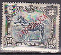 Nyassa 56 1911 Overprint MH