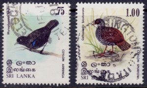 Sri Lanka, 1979, Birds, used*