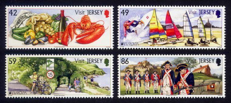 Jersey Sc# 1565-8 MNH Europa 2012 / Tourism