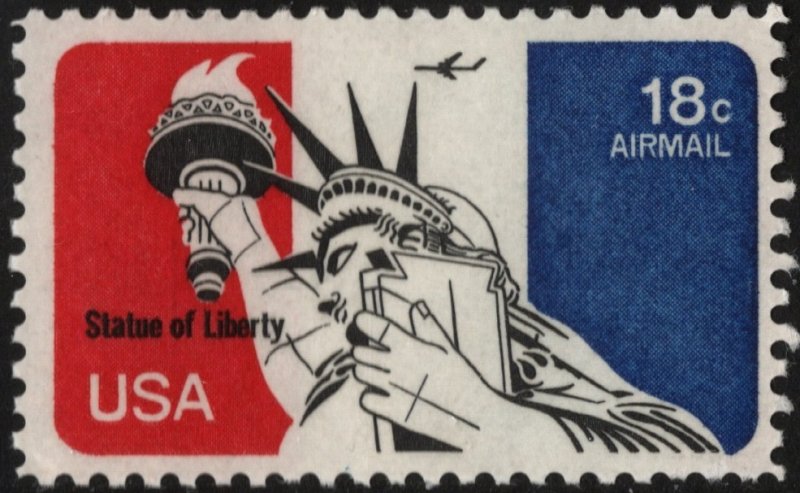 SC#C87 18¢ Statue of Liberty Single (1974) MNH