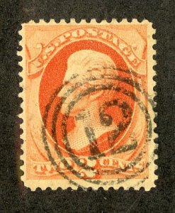 US 183 FANCY CANCEL BIN $3.00