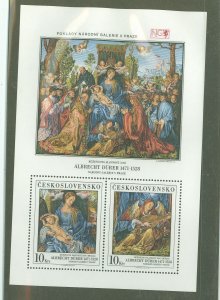 Czechoslovakia & Czech Republic #2743 Mint (NH) Souvenir Sheet