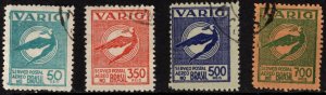 1931 Brasil Local Post Varig Airmail 50 Reis-700 Reis Used Forgories