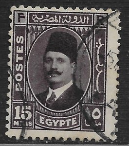 Egypt #196 15m King Faud