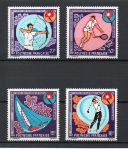 French Polynesia C74-C77 MNH