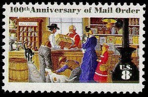 1972 Mail Order Business Single 8c Postage Stamp, Sc# 1468, MNH, OG