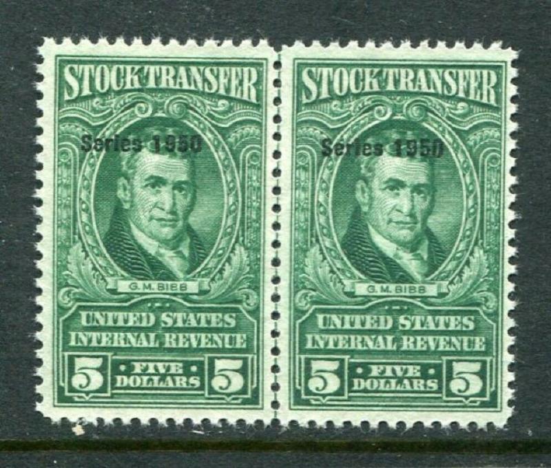 #RD327 Superb GUIDE LINE PAIR - Mint **NH** Nice cv$120.00