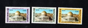 1981- Tunisia- Solidarity with the Palestinian People- Mosque- Dome-Set 3v.MNH** 