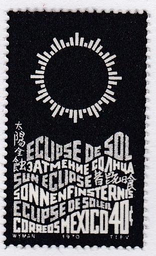 Mexico # 1030, Eclipse of the Sun, Mint NH