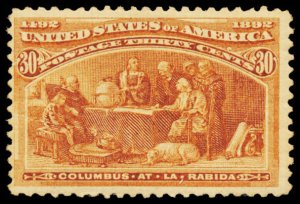 U.S. COLUMBIAN ISSUE 239  Mint (ID # 103491)