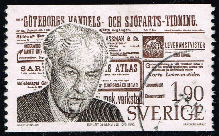 Sweden #1172 Torgny Segerstedt; Used (0.30)