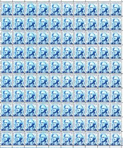 U.S. #1283b MINT OG NH FULL SHEET OF STAMPS