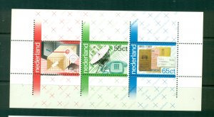 Netherlands #611a 1981 PTT sheet VFMNH CV $1.25