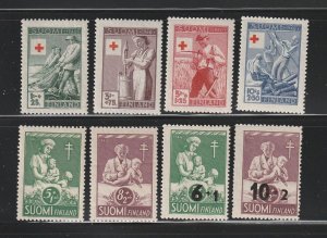 Finland B74-B81 Sets MH Various