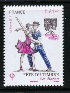 France 2014  -  Salsa Dancers   -  MNH single  # 4696