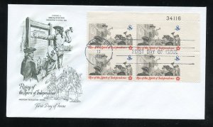 US 1477 Bicentennial Issue - Posting PB  UA Artmaster cachet FDC