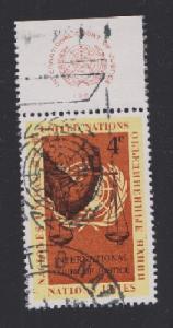 United Nations New York  #88 Used margin single