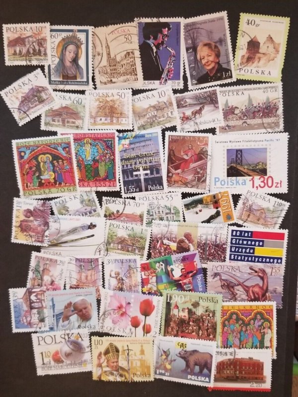 POLAND  Used CTO Stamp Lot T12905
