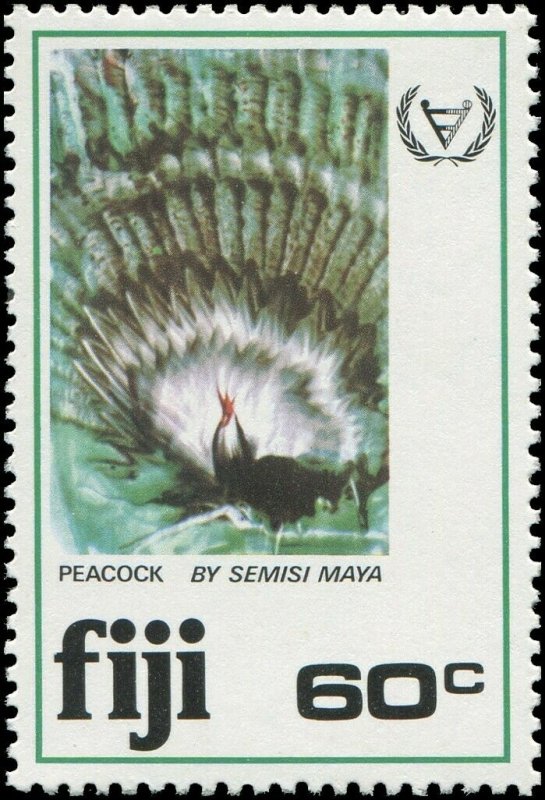 Fiji 1981 Sc 438-441 Bird Peacock