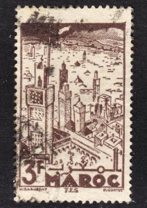 French Morocco Scott 209 F to VF used.  FREE...