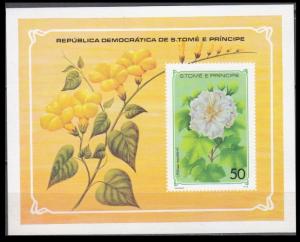 1979 Sao Tome and Principe 574Bb Flowers 12,00 €